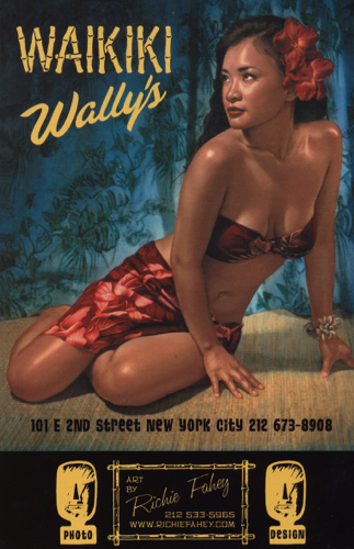 Waikiki Wally's - Card